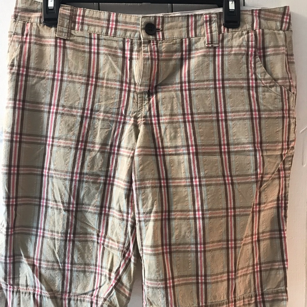 SO Plaid Bermuda Shorts